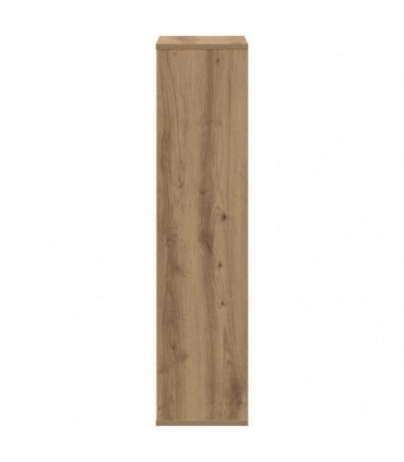 vidaXL Bookcase Artisian Oak 50x25x105 cm Engineered Wood