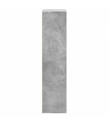 vidaXL Bookcase Concrete Grey 50x25x105 cm Engineered Wood