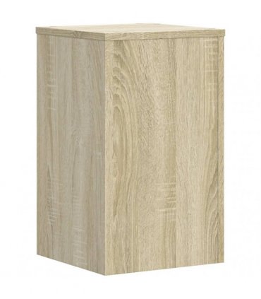 vidaXL Plant Stands 2 pcs Sonoma Oak 30x30x50 cm Engineered wood — Size: 30 x 30 x 50 cm
