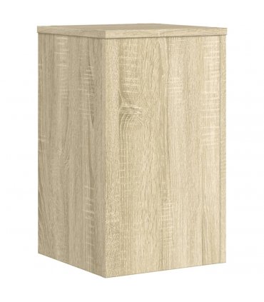 vidaXL Plant Stands 2 pcs Sonoma Oak 30x30x50 cm Engineered wood — Size: 30 x 30 x 50 cm