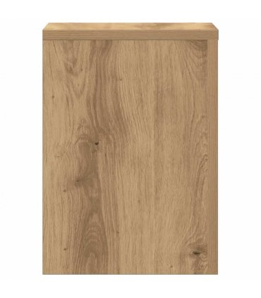 vidaXL Plant Stands 2 pcs Artisan Oak 25x25x35 cm Engineered Wood — Size: 25 x 25 x 35 cm