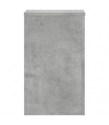 vidaXL Plant Stands 2 pcs Concrete Grey 30x30x50 cm Engineered wood — Size: 30 x 30 x 50 cm