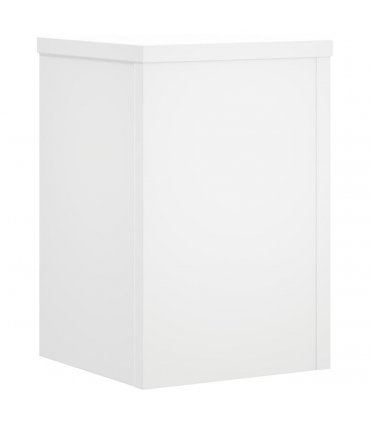 vidaXL Plant Stands 2 pcs White 20x20x30 cm Engineered Wood — Size: 20 x 20 x 30 cm