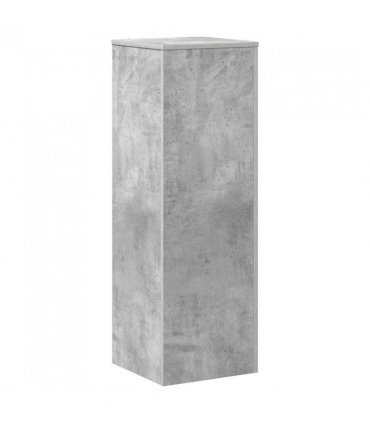 vidaXL Plant Stand Concrete Grey 33x33x100 cm Engineered Wood
