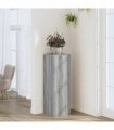 vidaXL Plant Stand Grey Sonoma 33x33x100 cm Engineered Wood