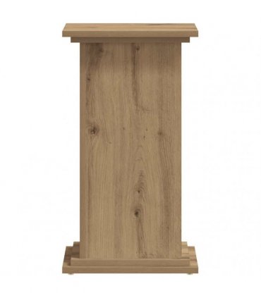 vidaXL Plant Stand Artisan Oak 33x33x60 cm Engineered Wood — Size: 33 x 33 x 60 cm