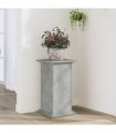 vidaXL Plant Stand Concrete Grey 33x33x60 cm Engineered Wood — Size: 33 x 33 x 60 cm
