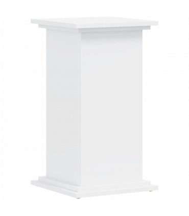 vidaXL Plant Stand White 33x33x60 cm Engineered Wood — Size: 33 x 33 x 60 cm