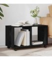 vidaXL End Table Black Oak 72 x 33 x 42.5 cm Engineered wood