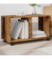 vidaXL Rolling Cabinet Old Wood 72x33x42.5 cm Engineered Wood
