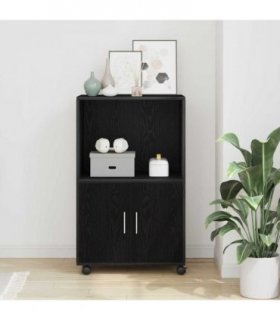 vidaXL Cabinet Black Oak 55 x 40 x 82 cm