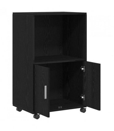 vidaXL Cabinet Black Oak 55 x 40 x 82 cm