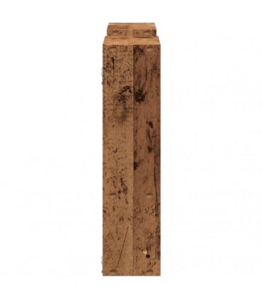 vidaXL Wall Shelf Old Wood 99x15x60 cm Engineered Wood