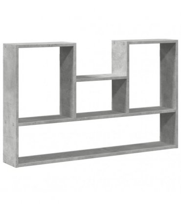 vidaXL Wall Shelf Concrete Grey 99x15x60 cm Engineered Wood