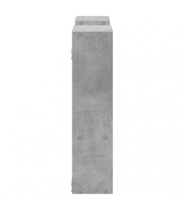 vidaXL Wall Shelf Concrete Grey 99x15x60 cm Engineered Wood