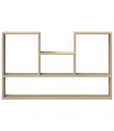 vidaXL Wall Shelf Sonoma Oak 99x15x60 cm Engineered Wood