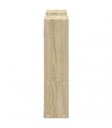 vidaXL Wall Shelf Sonoma Oak 99x15x60 cm Engineered Wood