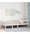 vidaXL Children's Bed without Mattress White 90x190 cm Solid Wood Pine — Size: 90 x 190 cm
