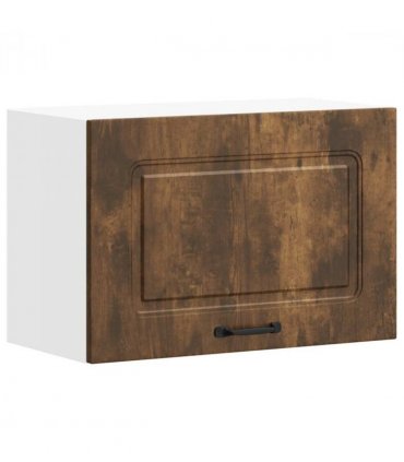 vidaXL Kitchen Wall Cabinet Kalmar Smoked Oak Engineered Wood — Model: 1x wall cabinet (1 flap door) 60 cm wide 40 cm high