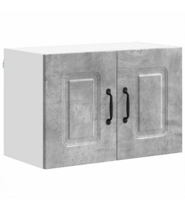 vidaXL Dishwasher Panel Kalmar 2 pcs Concrete Grey 60 x 31 x 40 cm — Model: 2x wall cabinet (2 doors) 60 cm wide 40 cm high