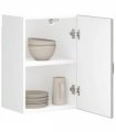 vidaXL Kitchen Wall Cabinet Kalmar Grey Sonoma Engineered Wood — Model: 1x wall cabinet (1 door) 40 cm wide 60 cm high