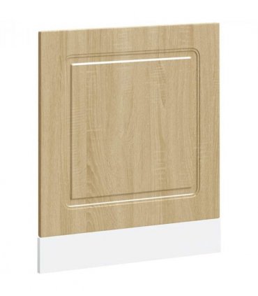 vidaXL Dishwasher Panel Kalmar Sonoma Oak 60x1.5x57 cm Engineered Wood — Model: 1x dishwasher panel 60 cm wide 57 cm high