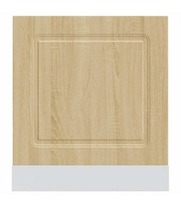 vidaXL Dishwasher Panel Kalmar Sonoma Oak 60x1.5x57 cm Engineered Wood — Model: 1x dishwasher panel 60 cm wide 57 cm high