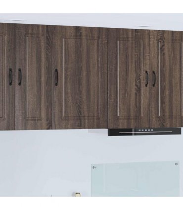 vidaXL Dishwasher Panel Kalmar Brown Oak 50 x 31 x 80 cm — Model: 1x wall cabinet (1 door) 50 cm wide 80 cm high