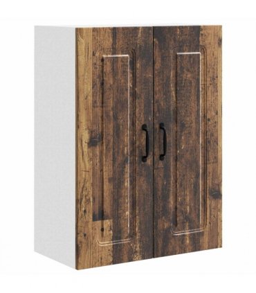 vidaXL Dishwasher Panel Kalmar Old Wood 60 x 31 x 80 cm — Model: 1x wall cabinet (2 doors) 60 cm wide 80 cm high