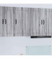 vidaXL Dishwasher Panel Kalmar Grey Sonoma 50 x 31 x 80 cm — Model: 1x wall cabinet (1 door) 50 cm wide 80 cm high