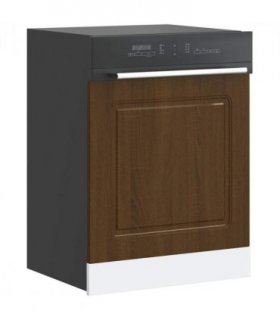 vidaXL Dishwasher Panel Kalmar Brown Oak 60x1.5x57 cm Engineered Wood — Model: 1x dishwasher panel 60 cm wide 57 cm high