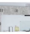 vidaXL Dishwasher Panel Kalmar Concrete Grey 80 x 31 x 40 cm — Model: 1x wall cabinet (2 doors) 80 cm wide 40 cm high