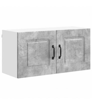 vidaXL Dishwasher Panel Kalmar Concrete Grey 80 x 31 x 40 cm — Model: 1x wall cabinet (2 doors) 80 cm wide 40 cm high
