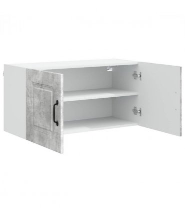 vidaXL Dishwasher Panel Kalmar Concrete Grey 80 x 31 x 40 cm — Model: 1x wall cabinet (2 doors) 80 cm wide 40 cm high