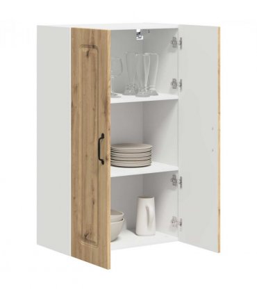 vidaXL Dishwasher Panel Kalmar Artisan Oak 60 x 31 x 100 cm — Model: 1x wall cabinet (2 doors) 60 cm wide 100 cm high
