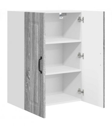 vidaXL Dishwasher Panel Kalmar Grey Sonoma 60 x 31 x 80 cm — Model: 1x wall cabinet (2 doors) 60 cm wide 80 cm high