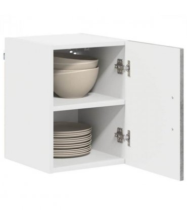 vidaXL Dishwasher Panel Kalmar 2 pcs Concrete Grey 30 x 31 x 40 cm — Model: 2x wall cabinet (1 door) 30 cm wide 40 cm high