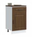 vidaXL Kitchen Base Cabinet Kalmar Brown Oak Engineered Woo — Model: 1x bottom cabinet (1 door 1 drawer) 50 cm wide 81.5 cm high