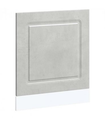 vidaXL Dishwasher Panel Kalmar Concrete Grey 60x1.5x57 cm Engineered Wood — Model: 1x dishwasher panel 60 cm wide 57 cm high