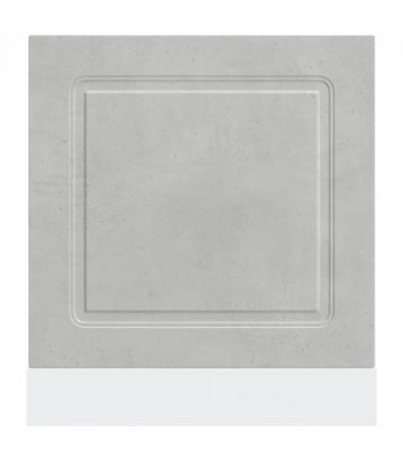 vidaXL Dishwasher Panel Kalmar Concrete Grey 60x1.5x57 cm Engineered Wood — Model: 1x dishwasher panel 60 cm wide 57 cm high