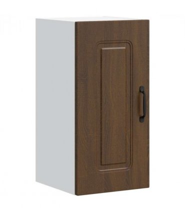 vidaXL Kitchen Wall Cabinet Kalmar Brown Oak Engineered Wood — Model: 1x wall cabinet (1 door) 30 cm wide 60 cm high
