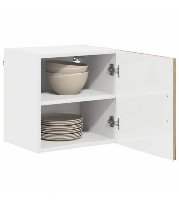 vidaXL Dishwasher Panel Kalmar 2 pcs Sonoma Oak 40 x 31 x 40 cm — Model: 2x wall cabinet (1 door) 40 cm wide 40 cm high