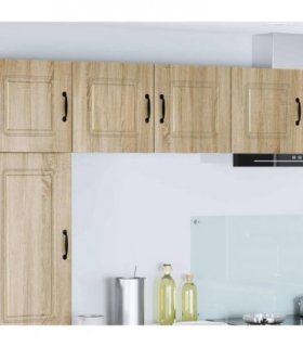 vidaXL Dishwasher Panel Kalmar Sonoma Oak 40 x 31 x 40 cm — Model: 1x wall cabinet (1 door) 40 cm wide 40 cm high