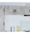 vidaXL Dishwasher Panel Kalmar 2 pcs Concrete Grey 50 x 31 x 40 cm — Model: 2x wall cabinet (1 door) 50 cm wide 40 cm high
