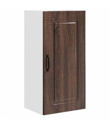 vidaXL Dishwasher Panel Kalmar Brown Oak 40 x 31 x 80 cm — Model: 1x wall cabinet (1 door) 40 cm wide 80 cm high