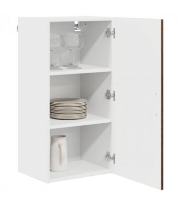 vidaXL Dishwasher Panel Kalmar Brown Oak 40 x 31 x 80 cm — Model: 1x wall cabinet (1 door) 40 cm wide 80 cm high