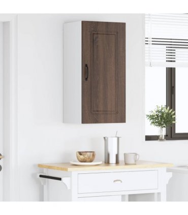vidaXL Dishwasher Panel Kalmar Brown Oak 40 x 31 x 80 cm — Model: 1x wall cabinet (1 door) 40 cm wide 80 cm high