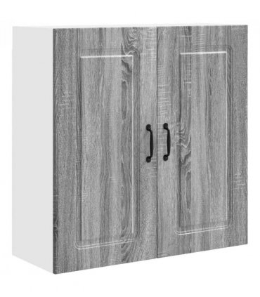 vidaXL Dishwasher Panel Kalmar Grey Sonoma 80 x 31 x 80 cm — Model: 1x wall cabinet (2 doors) 80 cm wide 80 cm high