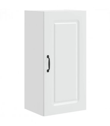 vidaXL Dishwasher Panel Kalmar White 40 x 31 x 80 cm Engineered Wood — Model: 1x wall cabinet (1 door) 40 cm wide 80 cm high