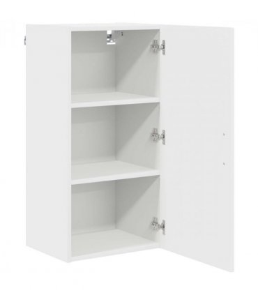 vidaXL Dishwasher Panel Kalmar White 40 x 31 x 80 cm Engineered Wood — Model: 1x wall cabinet (1 door) 40 cm wide 80 cm high